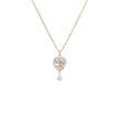 Still, My Heart Falls Neck Chain | Sterling Silver