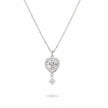 Still, My Heart Falls Neck Chain | Sterling Silver